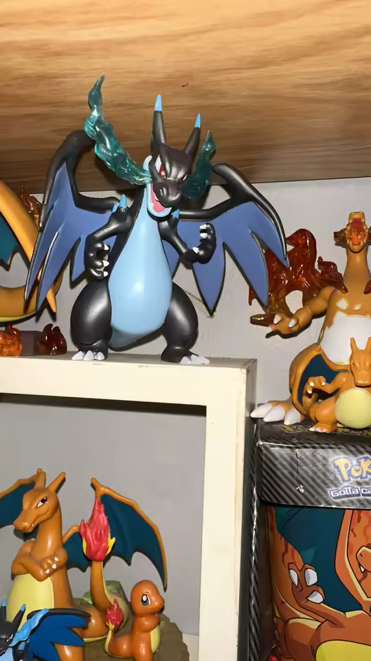 4.5″ Mega Charizard X PVC Figure Collectible Model Toy Gift