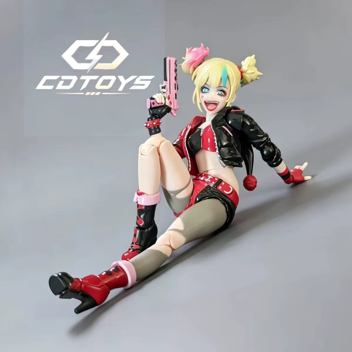CD Toys Amazing Yamaguchi Suicide Squad Harley Quinn Isekai Ver. Action Figure