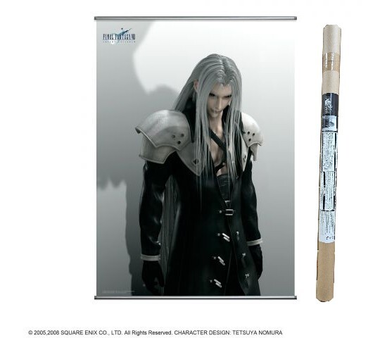 Square Enix Final Fantasy Advent Children Rebirth Sephiroth Wall Scroll TUBED
