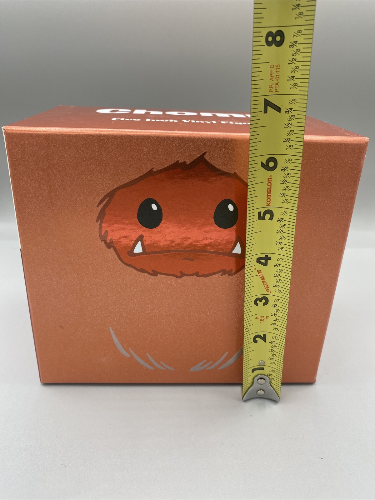 Abominable TOYS CHOMP DesignerCon Exclusive Orange Overload Glow Yeti Figure