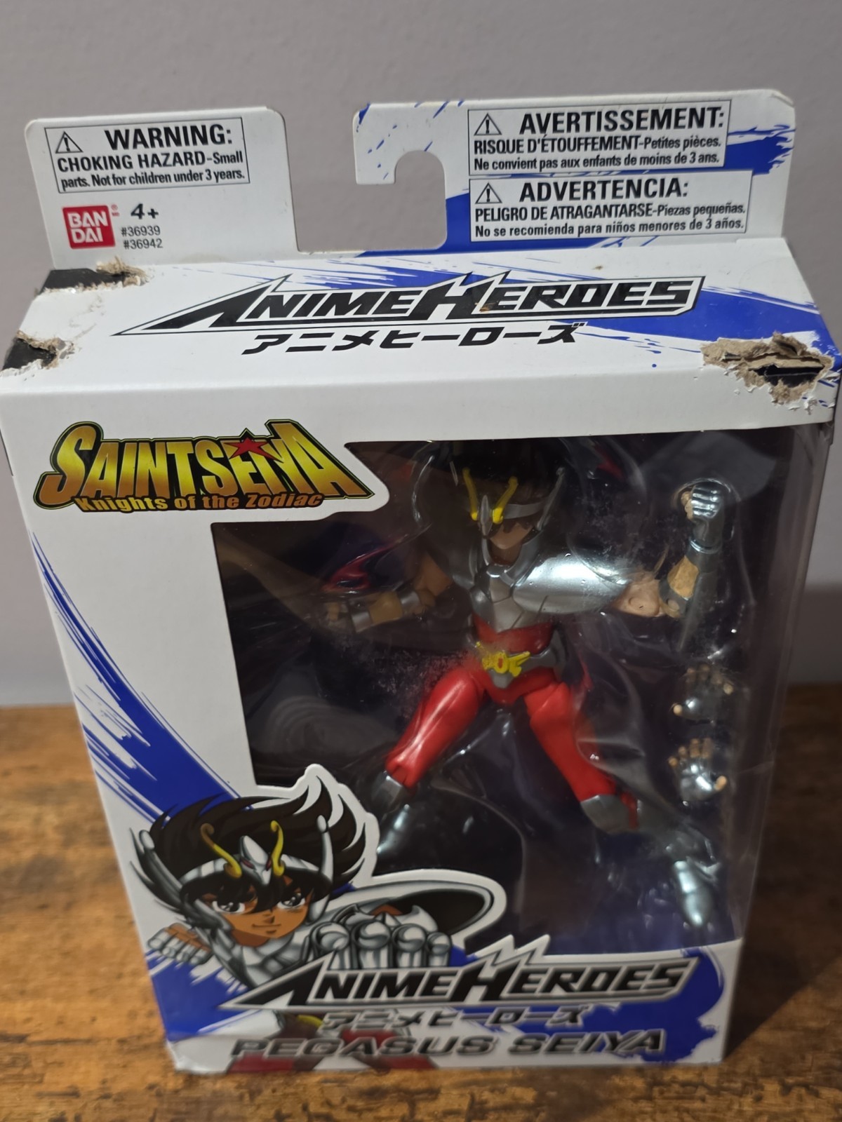 Bandai Anime Heroes: Saintseiya Knights Of The Zodiac 3-pack Action Figures