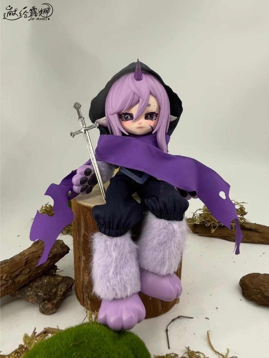For Moon Luna Series Bjd Dressable Confirmed Action Blind Box Figure Designer!
