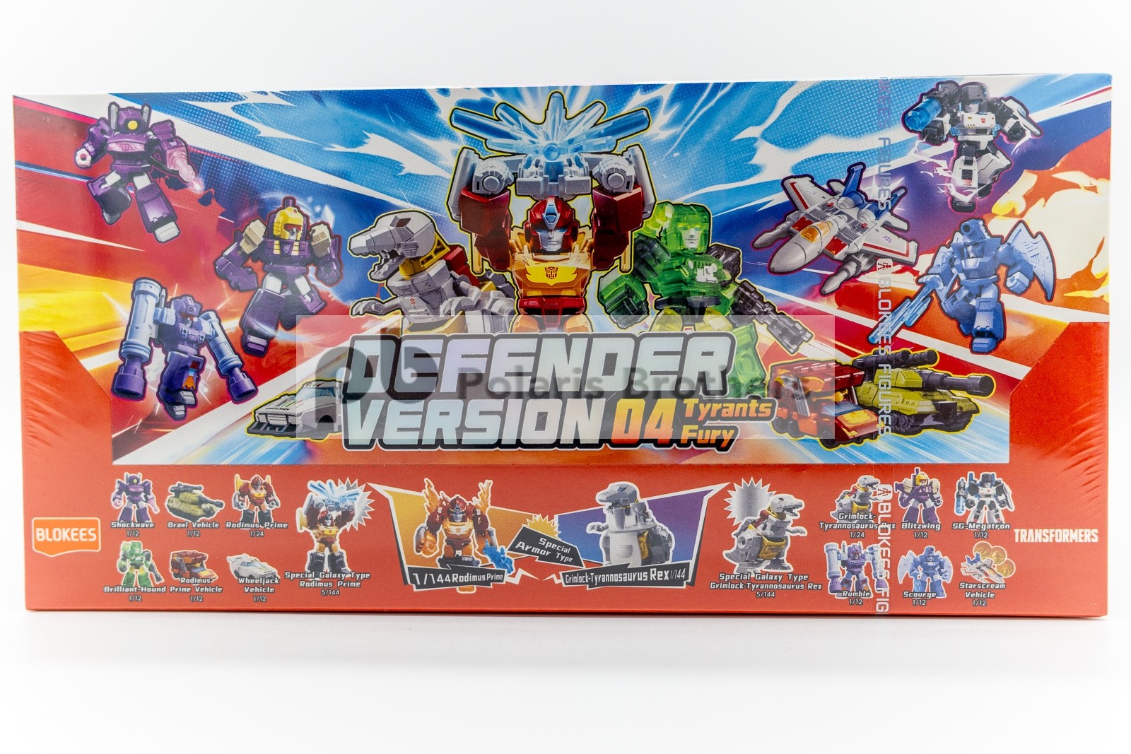 Blokees Transformers Defender Version 04 Tyrants Fury Sealed Case – In Stock!