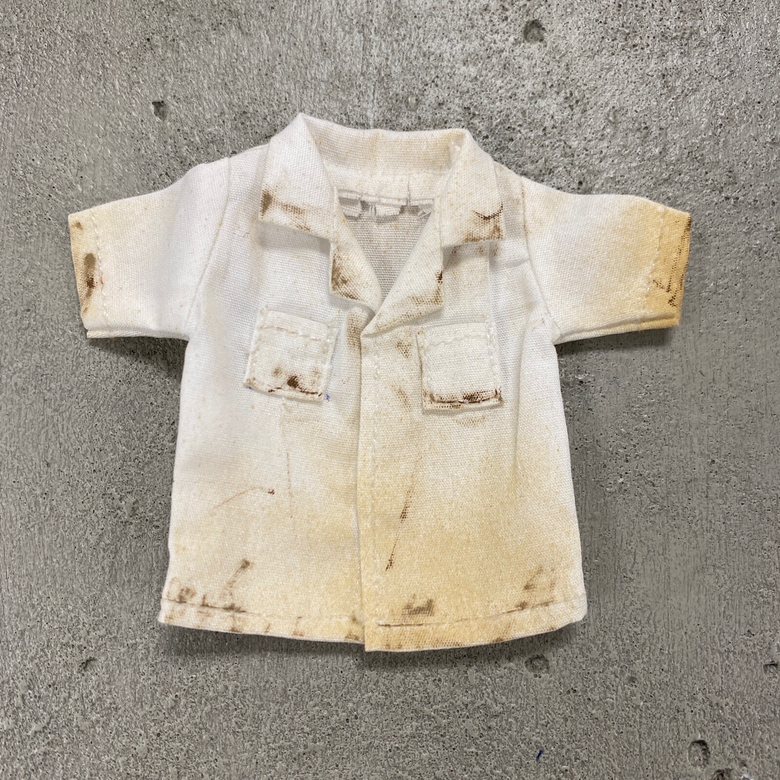 SU-BDS-SHT: 1/12 Battle Damage Short Sleeve Shirt for 6″ Muscular to Medium body
