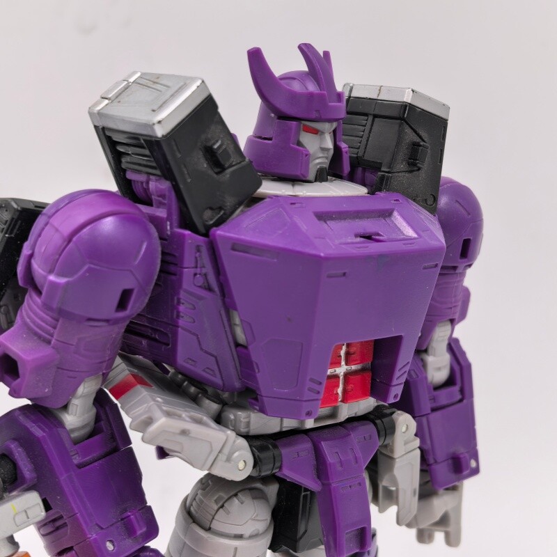 ABS Casting Head Shoe Backpack Cannon Upgrade Kit For SS86 Kingdom GS Galvatron