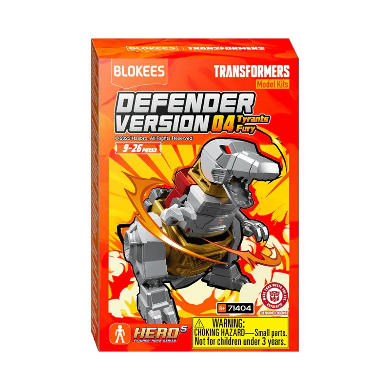 Transformers Blokees Defender Ver 4 Rodimus Prime Standard w/Vehicle – Model Kit