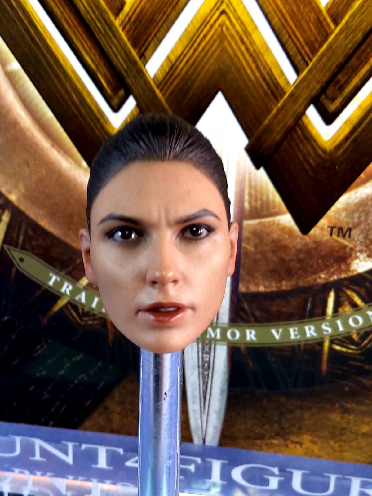 Hot Toys MMS424 Wonder Woman 1/6 action figure’s Gal Gadot Head Sculpt Only