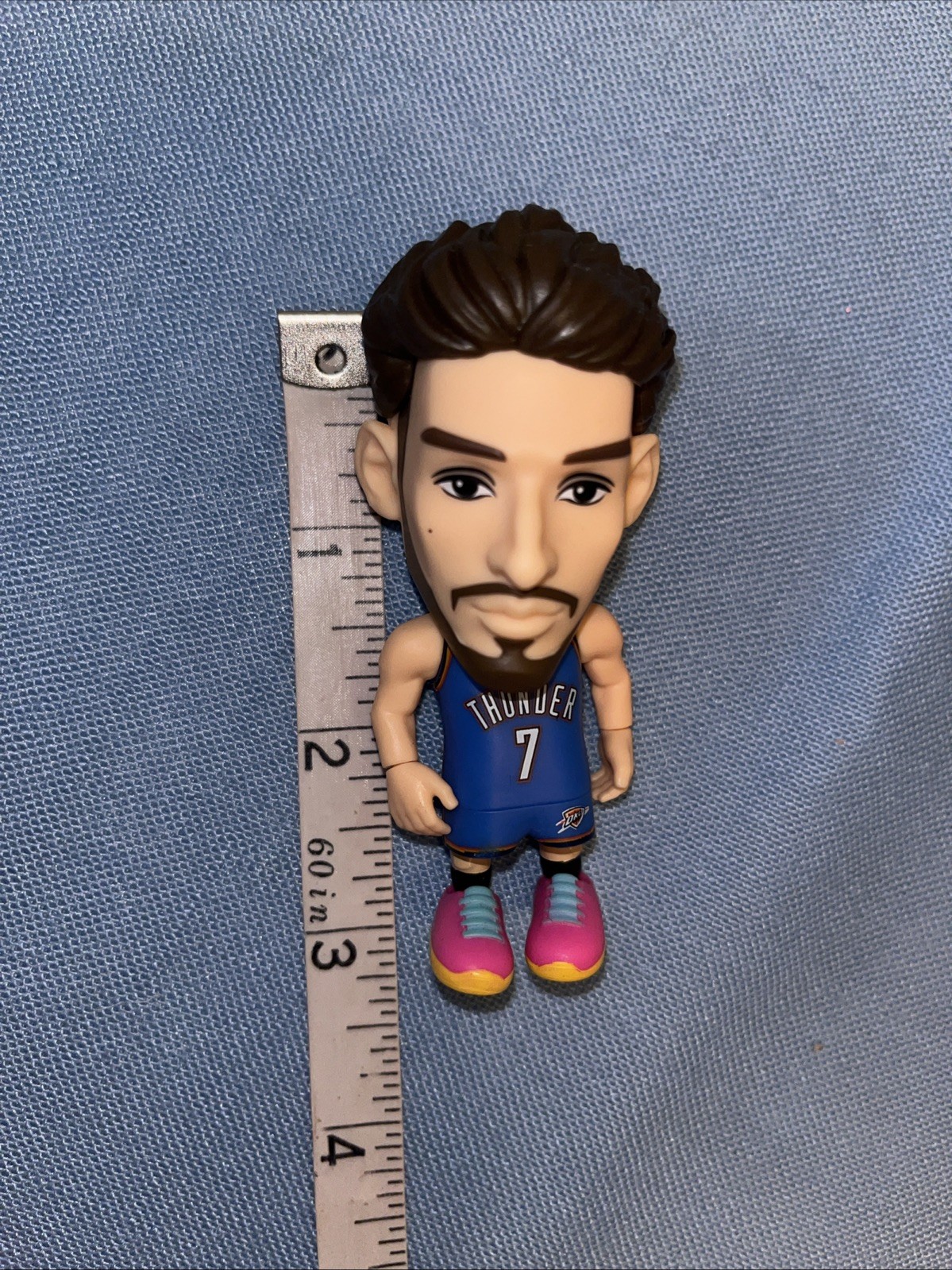 NBA Ballers Zuru 5 Surprise Series 2 Chet Holmgren Blue Jersey OKC Thunder