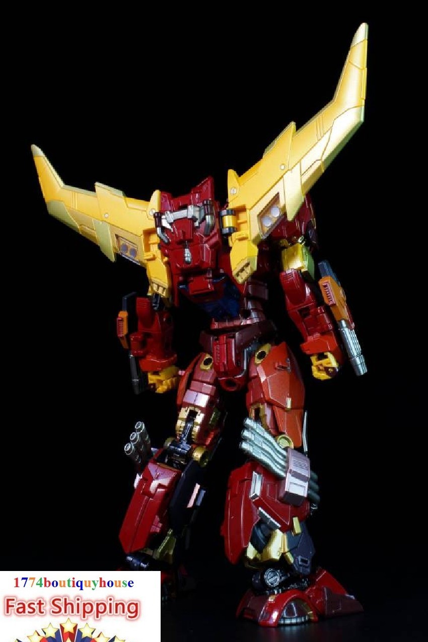 NEW AUTOBOT AT-01 Hot Rod Rodimus Repair Edition Transformation Alloy TOY USA 9″