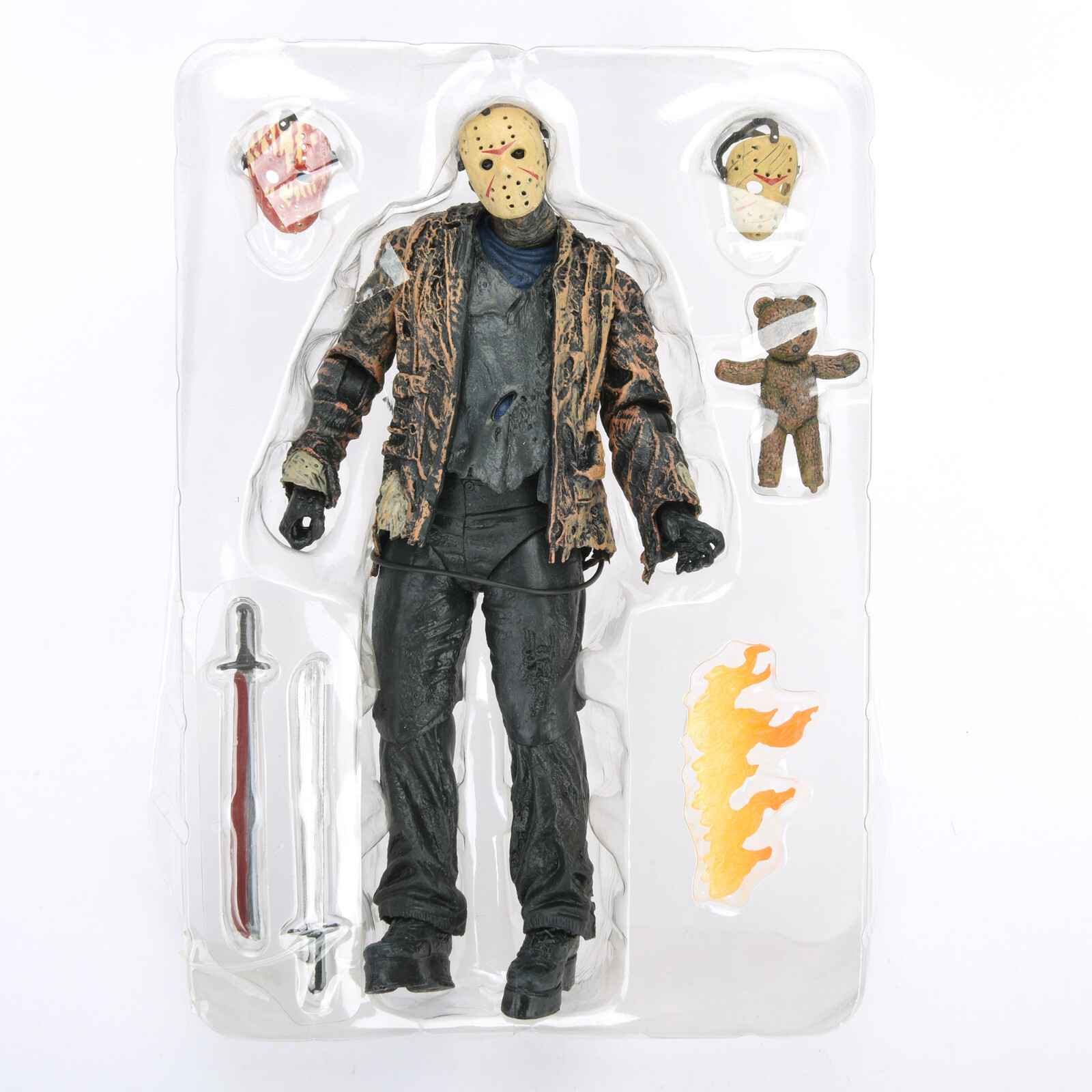 Freddy Krueger vs Jason Voorhees Ultimate w/Accessories 7″ Action Figure Toy Box