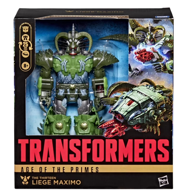 Transformers Age of the Primes The Thirteen Liege Maximo, Leader Class 8.5-Inch