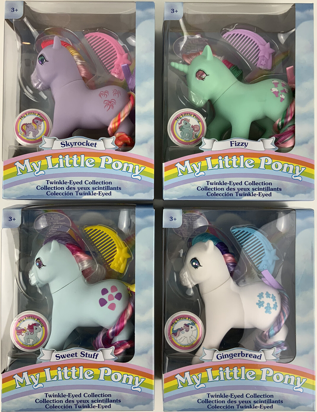 My Little Pony Twinkle Eyed 35th Anniversary 1980s G1 MLP Classic Comb Box