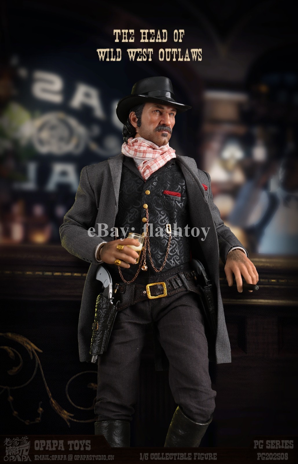 OPAPA TOYS PG202508 1/6 Dutch van der Linde Gang Collectible Action Figure Model