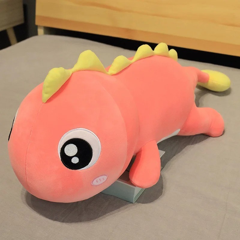 60CM Long Dinosaur Plush Toy Soft Stuffed Animal Pillow Kids Gift Decor
