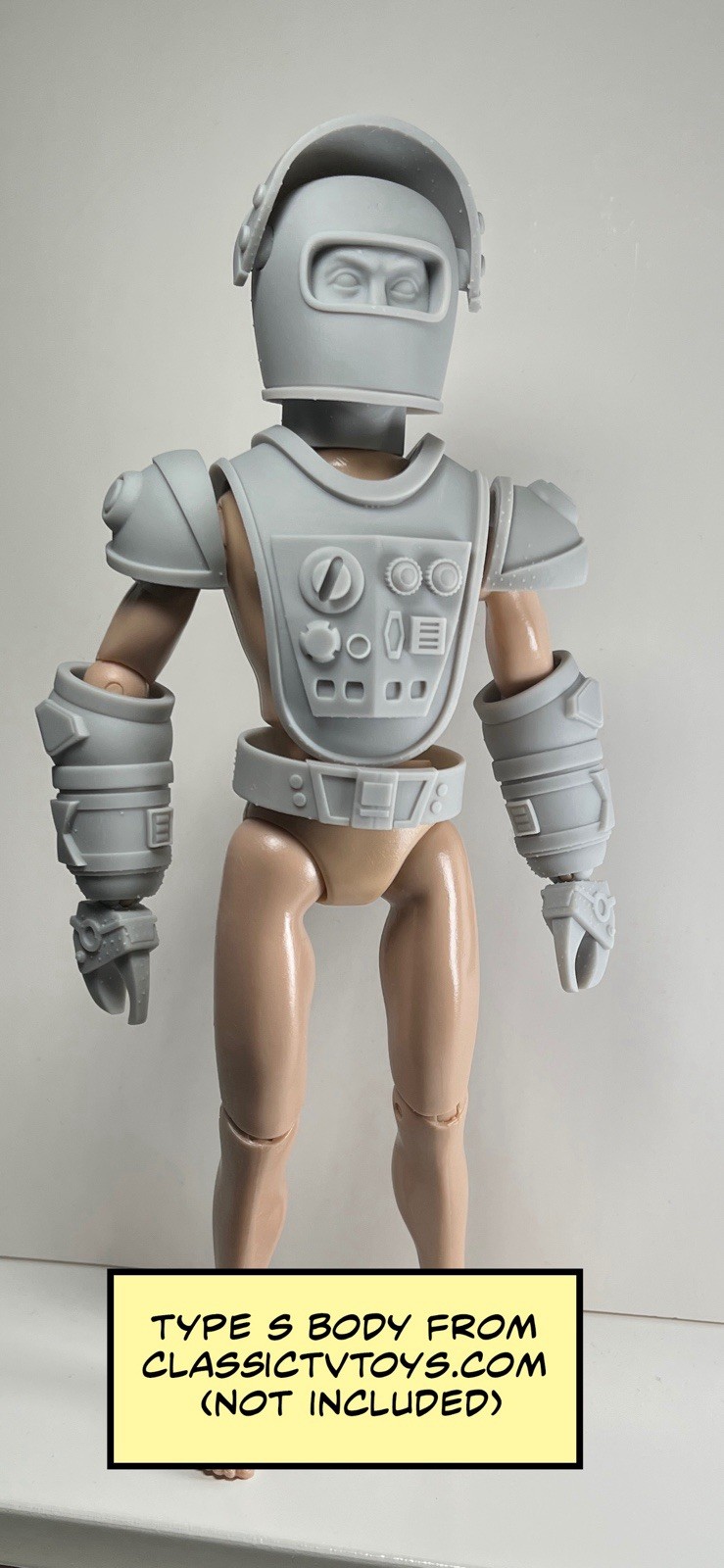 Adventure People Clawtron Custom Action Figure Kit 1:9 or 1:6 Mego