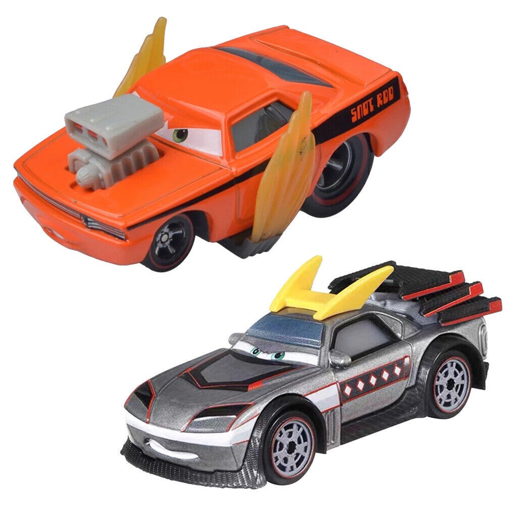 Disney Pixar Cars Lot Lightning McQueen Truck 1:55 Diecast Car Queen Toy Car