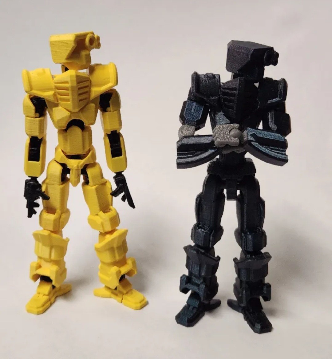 Rampart 13 | Special Edition Dummy 13 Action Figure | 3D Printed Articulate Toy