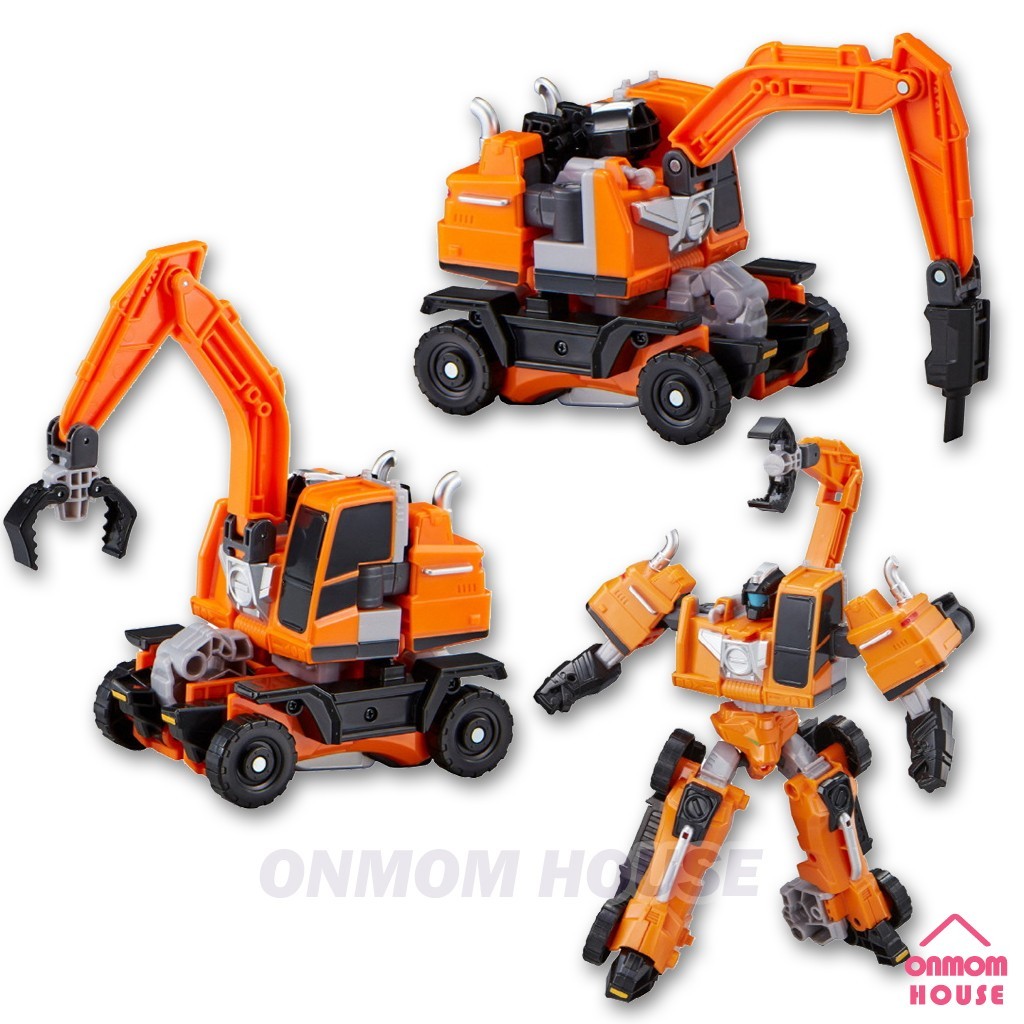 Tobot HEAVY METAL 3-in-1 Transforming Robot Figure heavy equipment Korean Toy