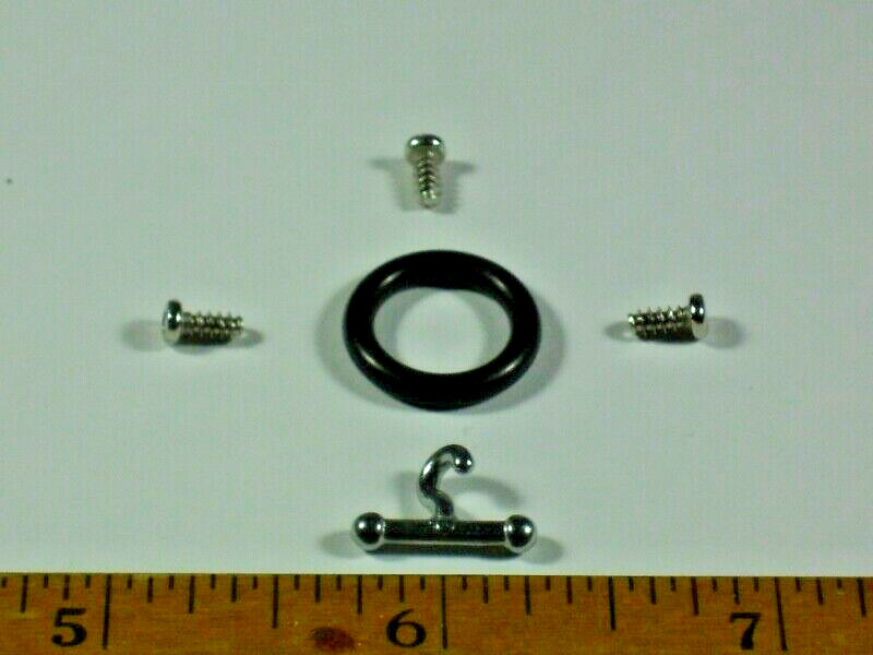 GI Joe 3.75 in 3 3/4in O-ring T-Hook Screws 5 piece replacement waistband O-ring
