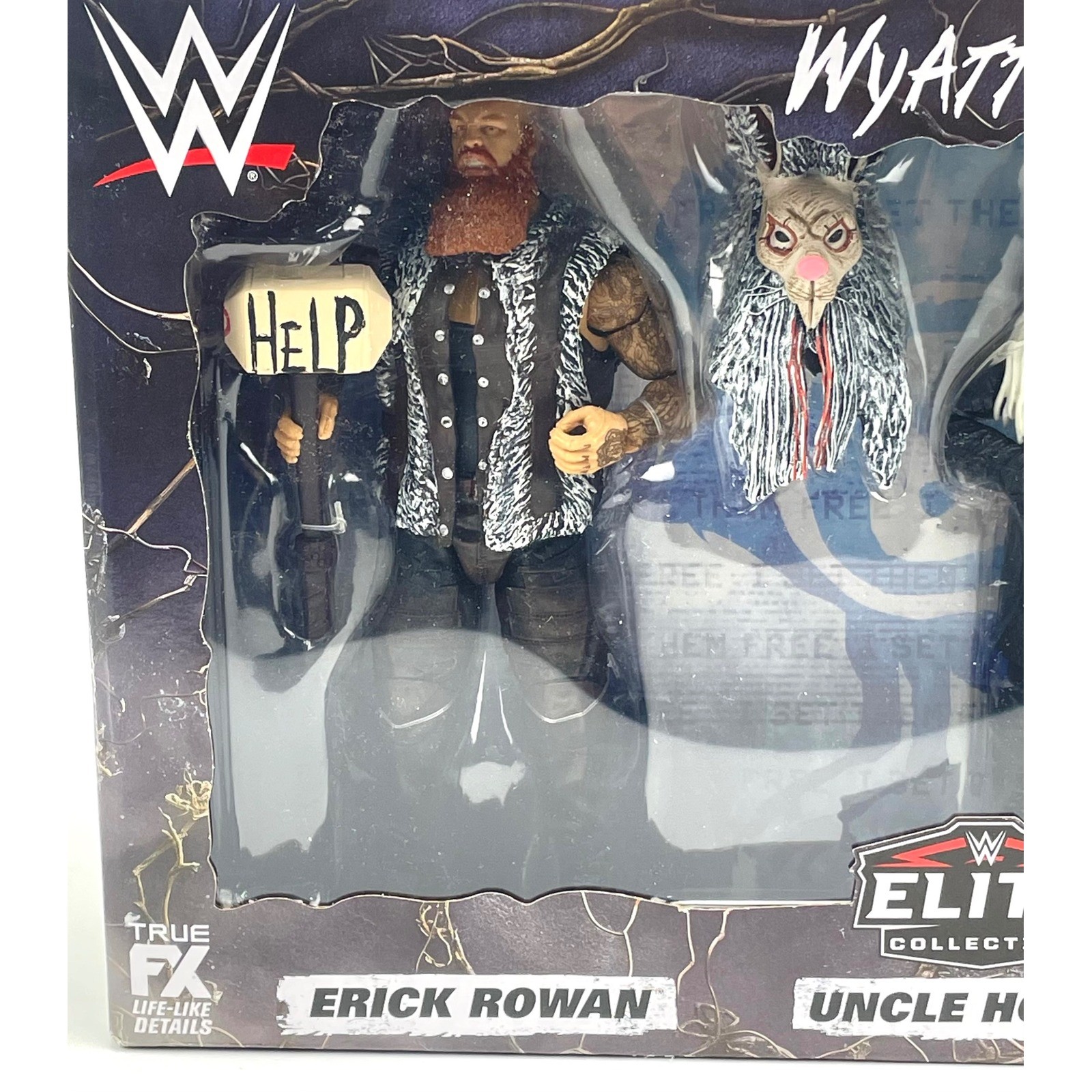WWE Elite Collection Wyatt Sicks 3-Pack Erick Rowan Uncle Howdy Nikki Cross