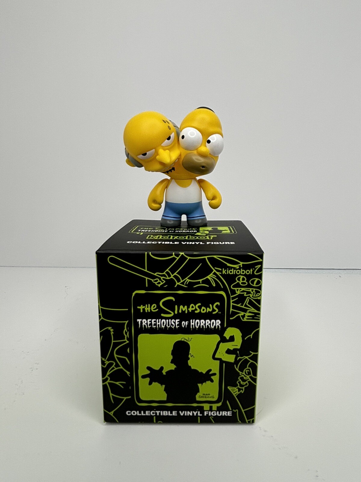 Kidrobot The Simpsons Treehouse Of Horror Series 2 – Homer Berns 3″ Vinyl Figure