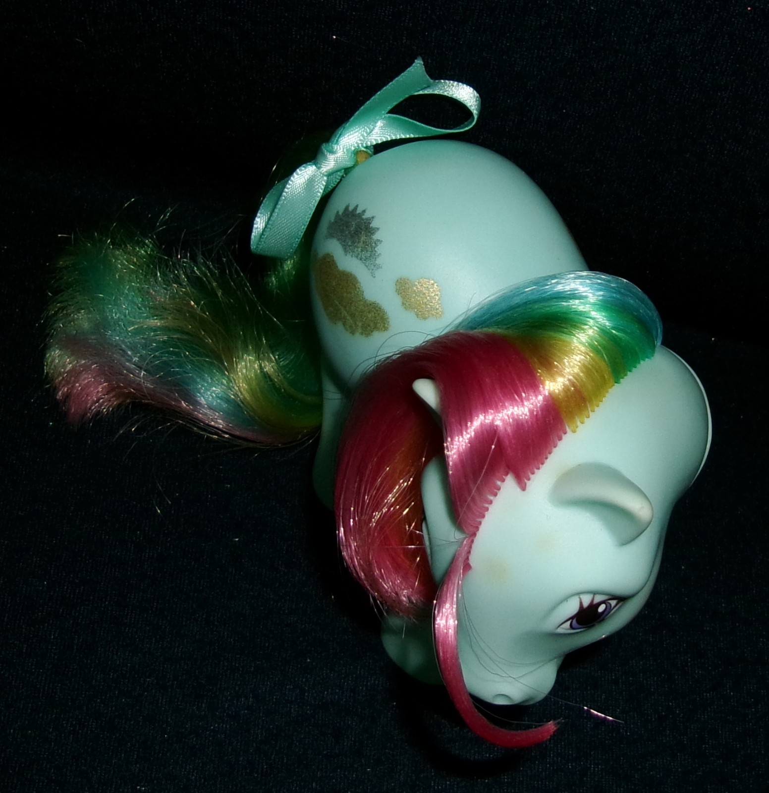 Rose: My Little Pony MLP Vintage Rainbow Pony Sunlight #12 EXCELLENT glittery G1
