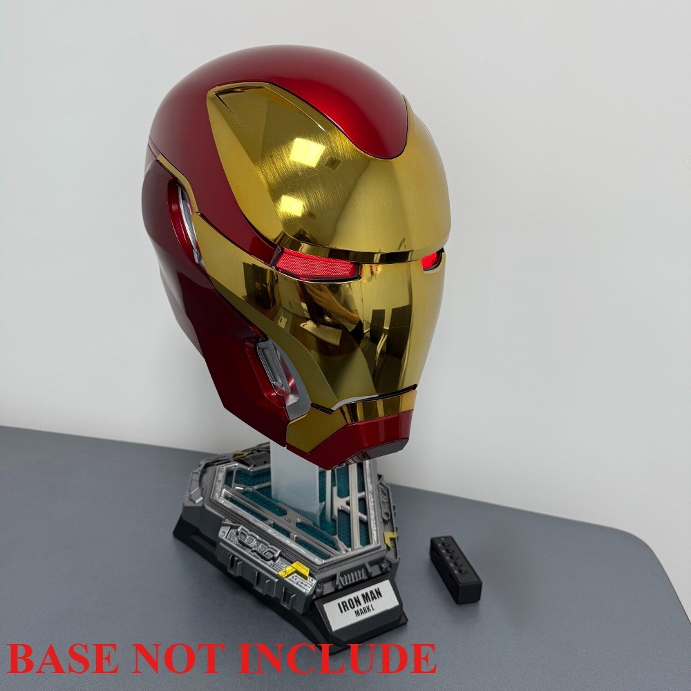 Friday Iron Man MK50 Helmet 1/1 Wearable COS Remote Touch Voice Control Gift NEW
