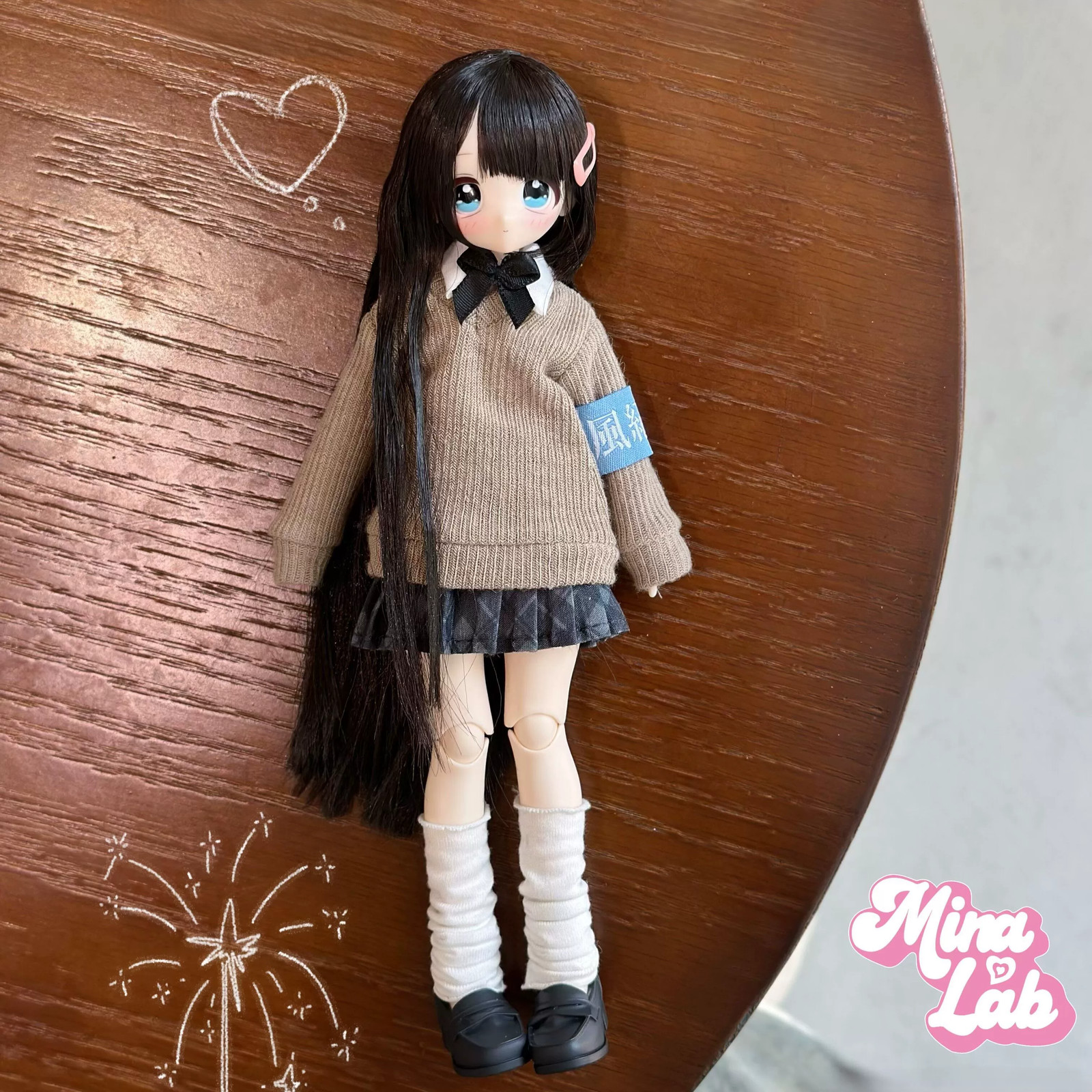 Girl Don’t Touch My Neat Bang Series Blind Box Confirmed Action Figures BJD New
