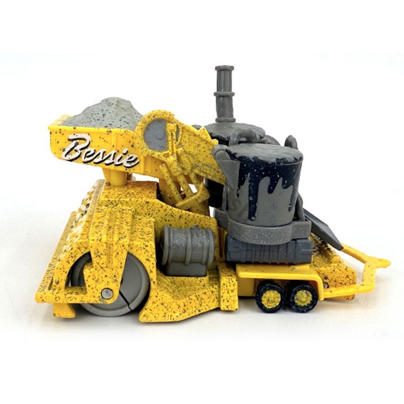 Disney Piaxr Cars Diecast Model – Bessie – Finest Road-Paving Machine Rare Gift