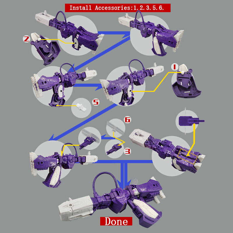 3D DIY Gun Form Component Upgrade Kit For DCS Nemesis Bridge Shockwave Accessory