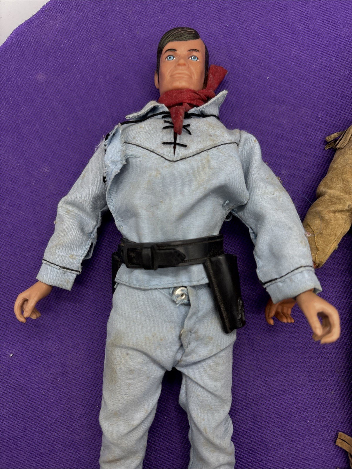 Gabriel Lone Ranger And Tonto Action Figures Parts Referb Movie Prop WBON TV
