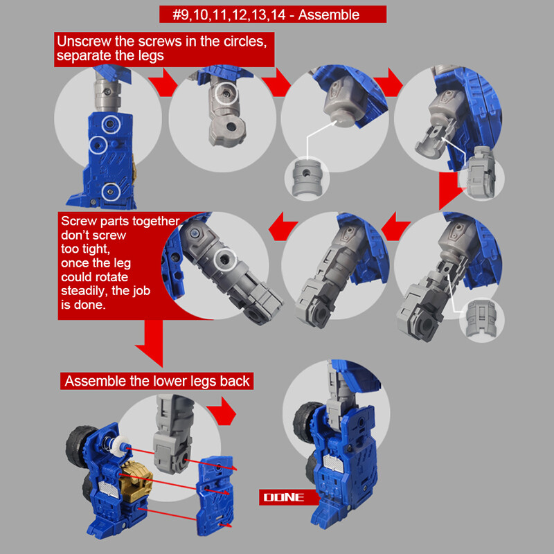 3D DIY Filler Filling Parts Upgrade Kit For Legacy Evolution Armada OP Prime
