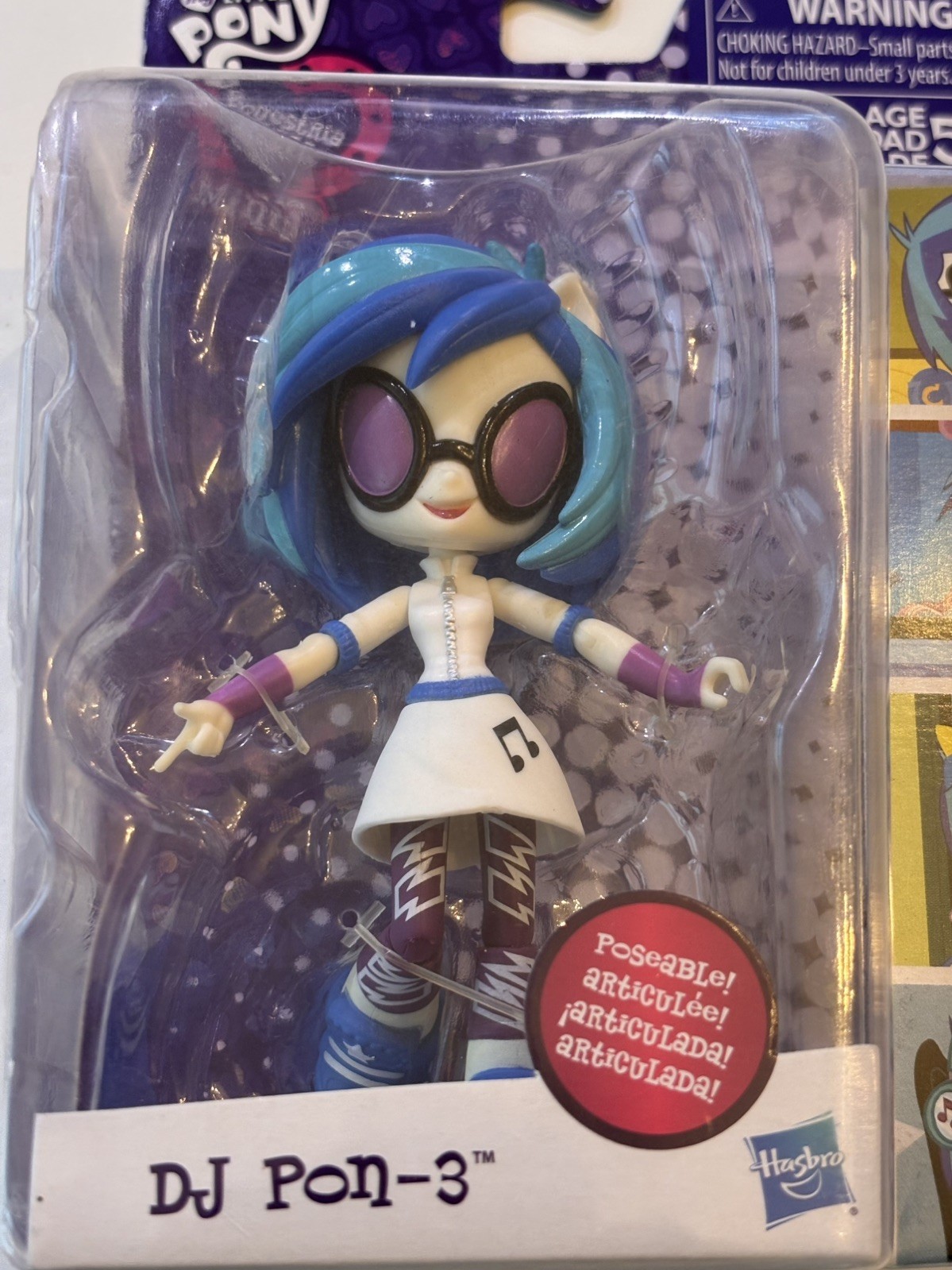 My Little Pony Equestria Girls Minis DJ Pon-3 Figure New In Box 2015