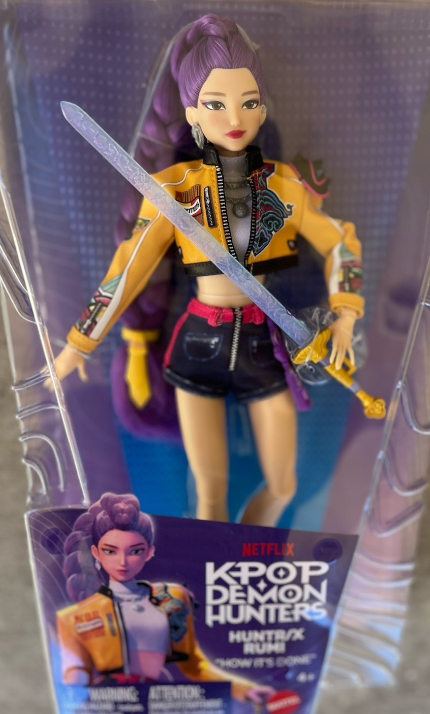KPop Demon Hunters Huntrix RUMI Doll HUNTR/X Mattel In Hand