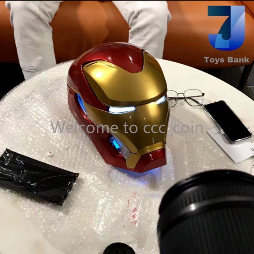 Friday Iron Man MK50 Helmet 1/1 Wearable COS Remote Touch Voice Control Gift NEW