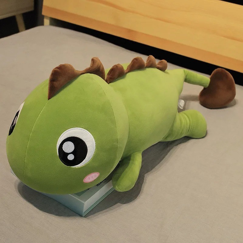 60CM Long Dinosaur Plush Toy Soft Stuffed Animal Pillow Kids Gift Decor