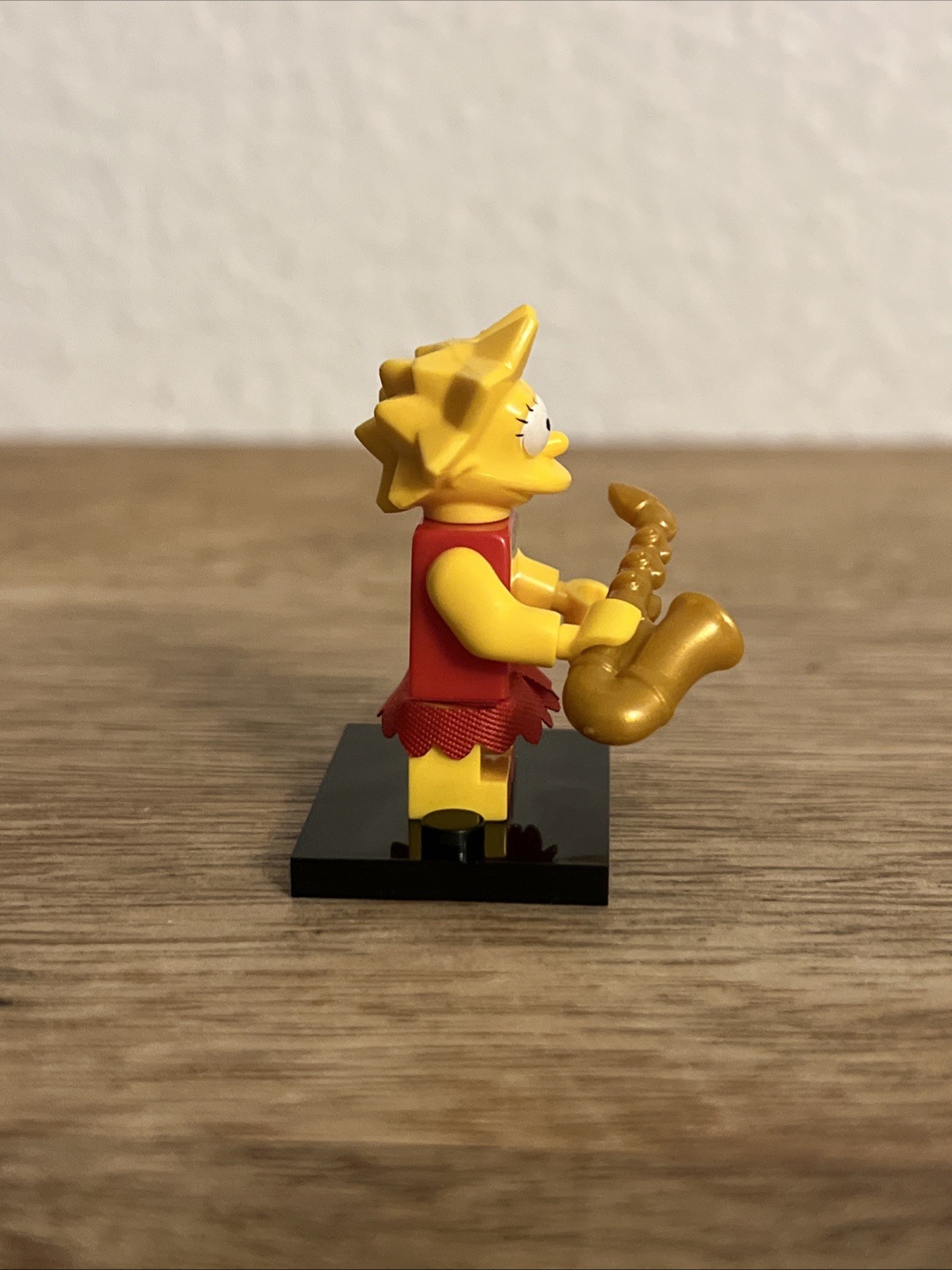 Lisa Simpson W/ Trumpet The Simpsons Block 2” Figure Abs Plastic Toy