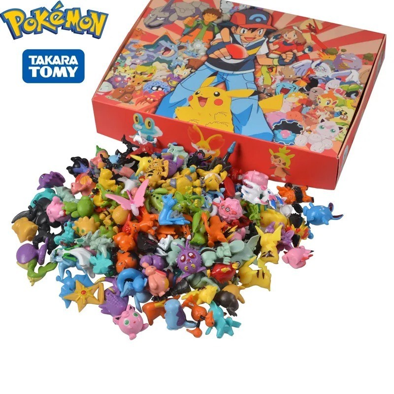 144 Pokemon Mini Figure Toys Pikachu Action Figures | Kids Gift |Party Favors|