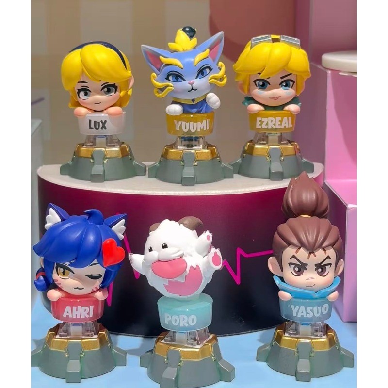Miniso LOL League of Legends Series Keycaps Figure Collectible Model