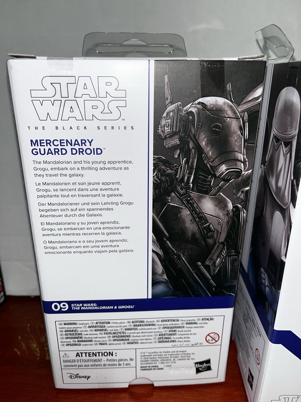 Star Wars Black Mandalorian&Grogu First Edition WAVE 2 All 4: EMBO SNOW DROID IG