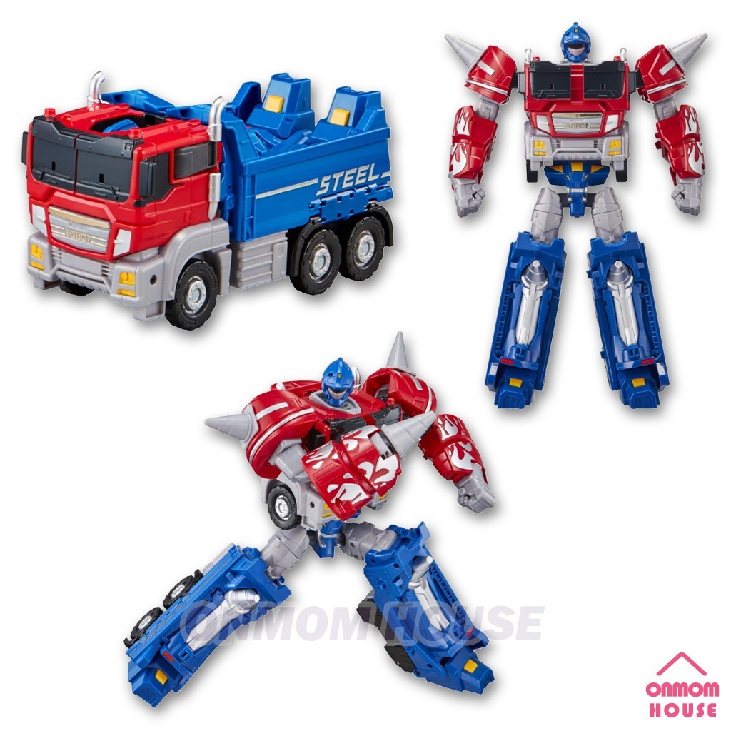 Tobot HEAVY METAL 3-in-1 Transforming Robot Figure heavy equipment Korean Toy