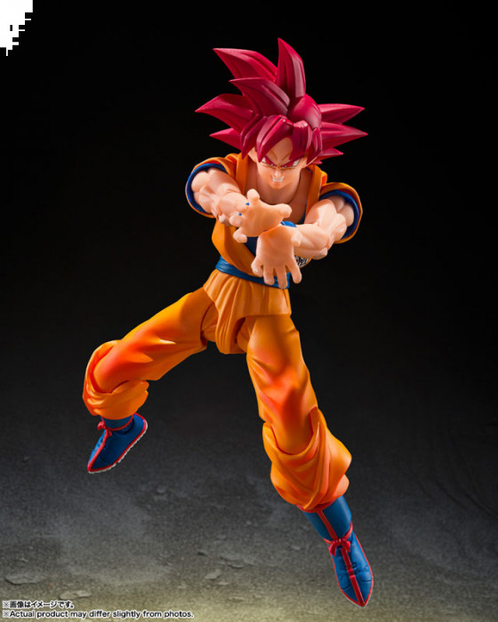 Bandai S.H.Figuarts Super Saiyan God Son Son Goku (God Aura) (Dragon Ball Z)