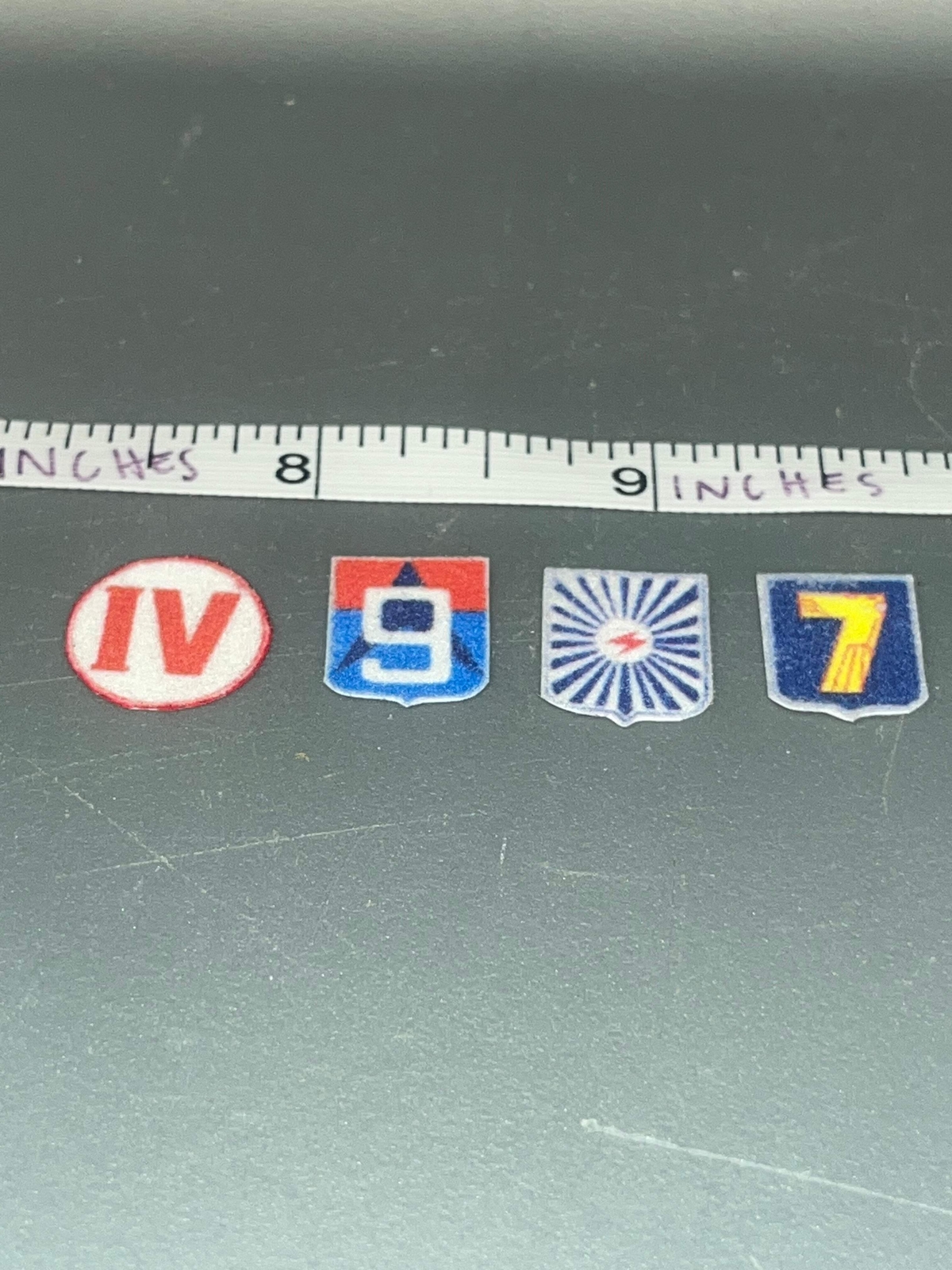 1/6 Scale Vietnam ARVN South Vietnamese IV Corps Infantry Division Patch Set – Z