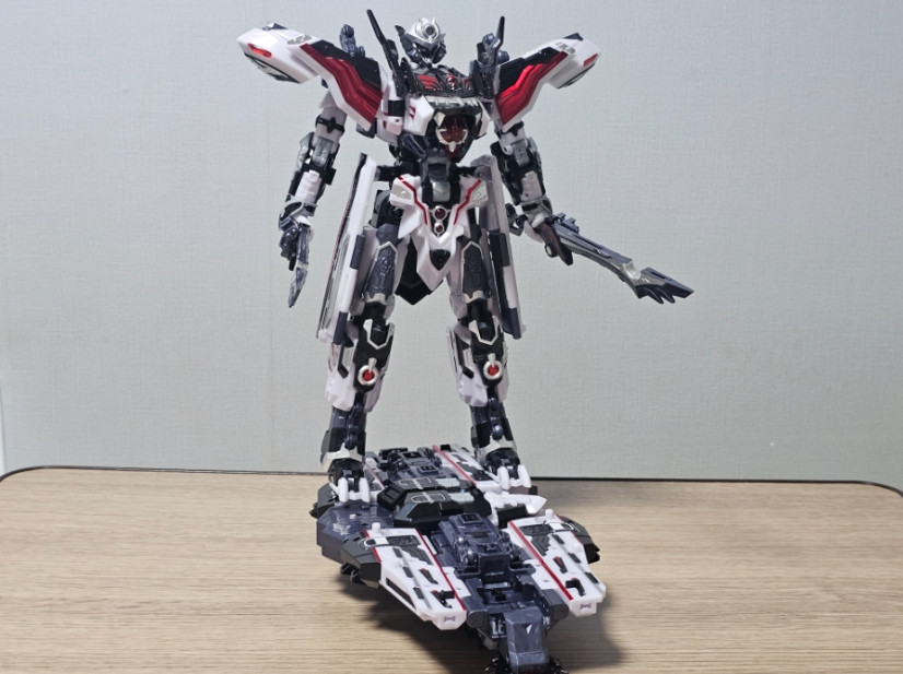 Metal Cardbot W TYRANT ZERO Transforming Train Robot K TOY Figure TyrantZero