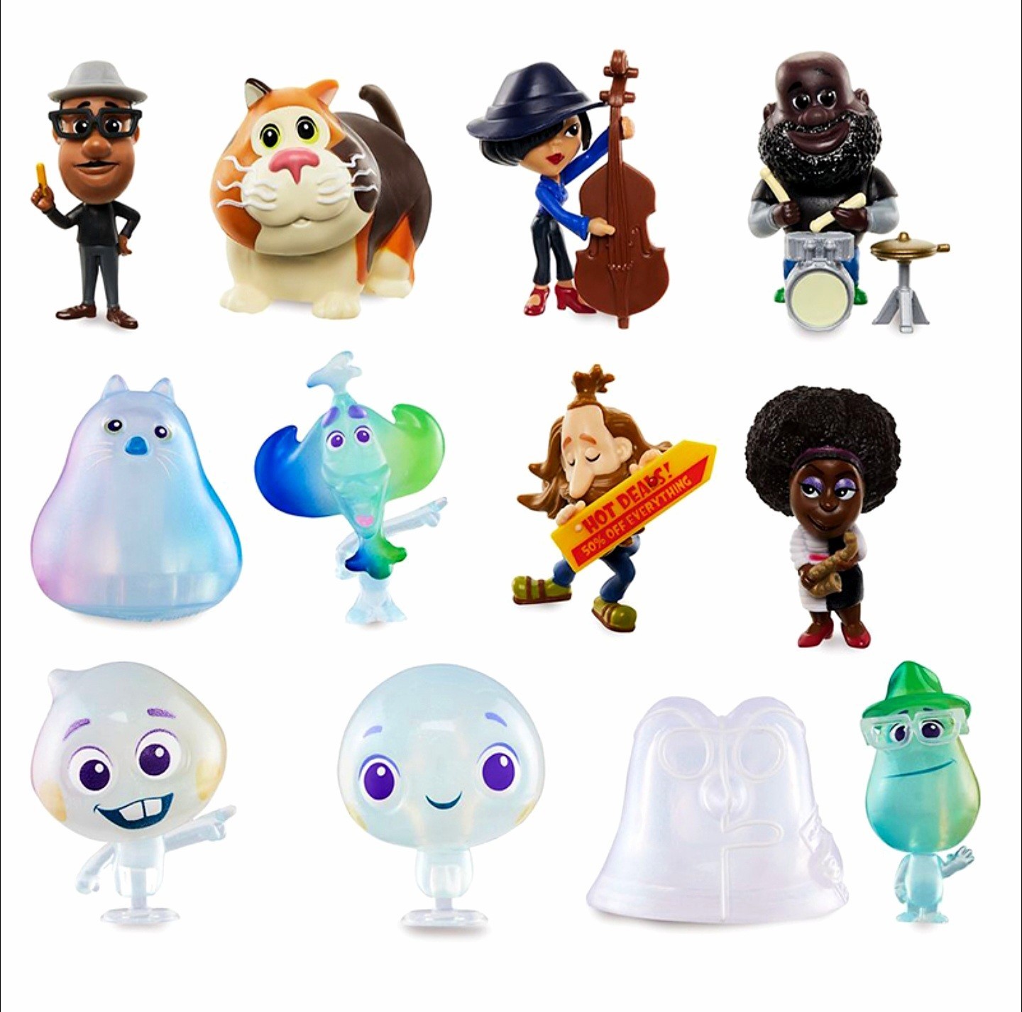 Soul Disney Pixar Heart ‘N Soul Minis 12 Pack Figure Set NEW Factory sealed
