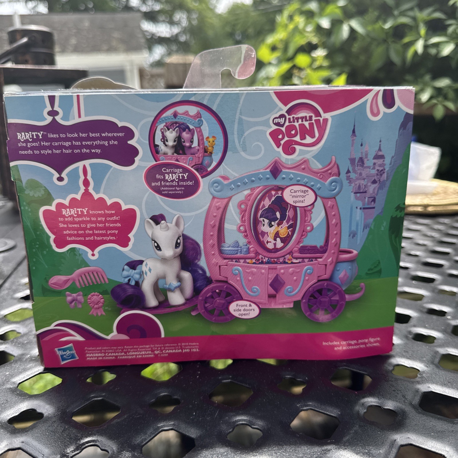 My Little Pony «Rarity’s Royal Gem Carriage» 2010 New in Box