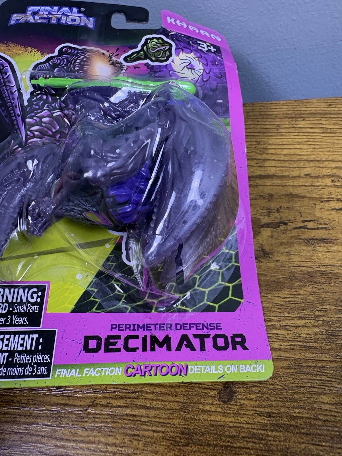 2021 Final Faction Perimeter Defense Decimator Kharn Figure Purple KSG Alpha