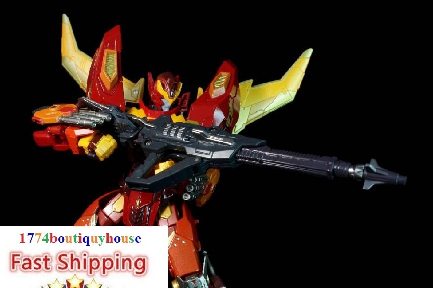NEW AUTOBOT AT-01 Hot Rod Rodimus Repair Edition Transformation Alloy TOY USA 9″