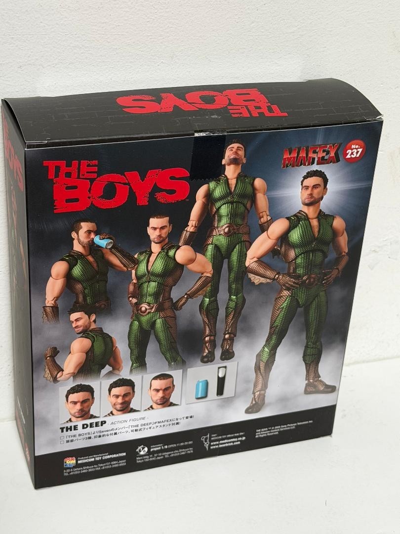 OFFICIAL MAFEX The Deep No.237 «The Boys» Action Figure Medicom Toy USA