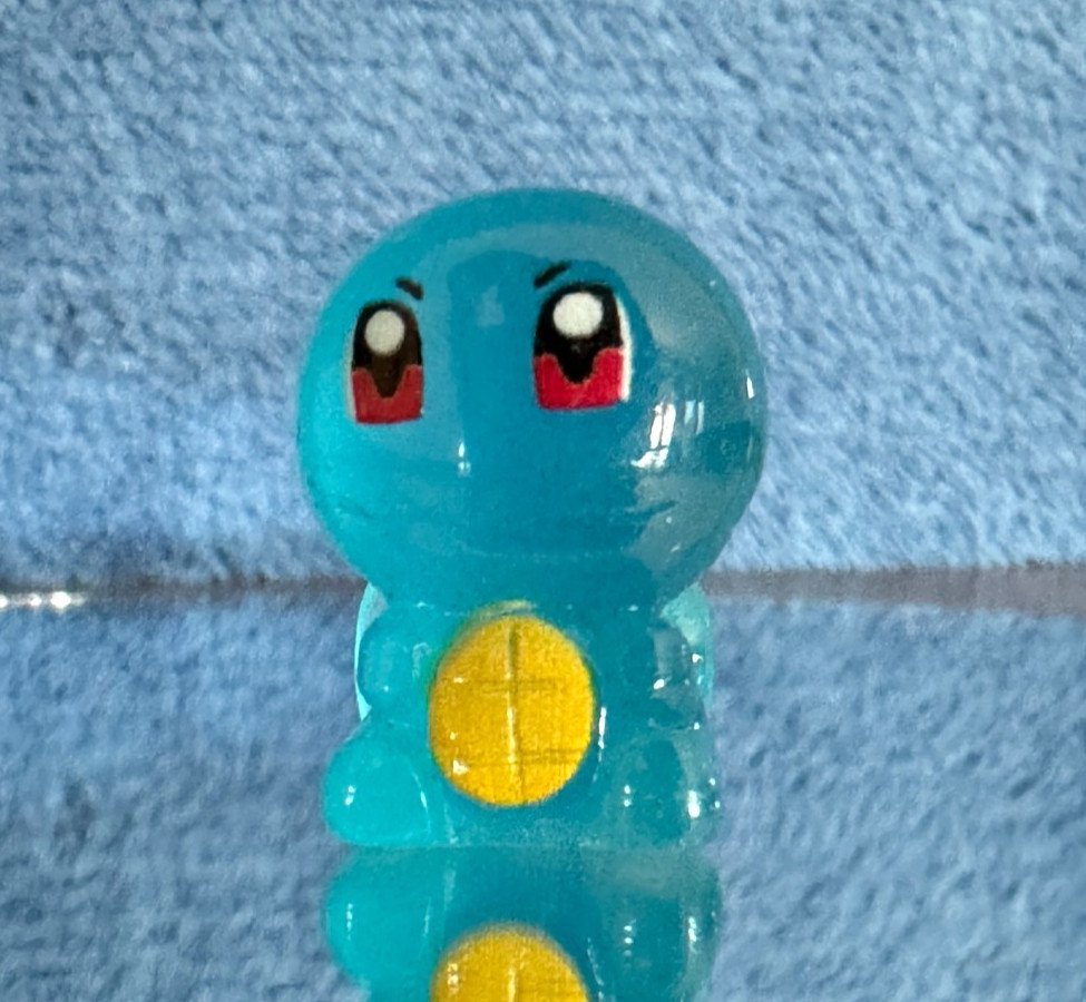 Miniature Resin Pokemon Figures – Set of 13 – Glow in Dark – by BANDAI – NEW